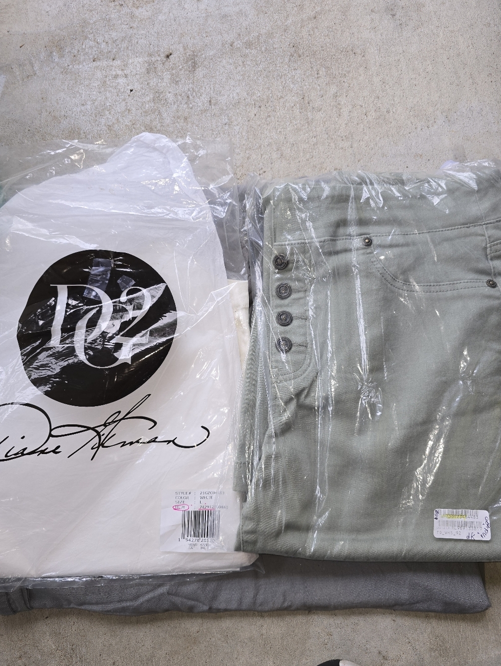 NEW 2 Pair Diane Gilman Pants Never Taken From Pkgs